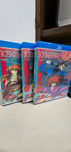 Samurai X Rurouni Kenshin Completo Blu-ray - 4 Volumes