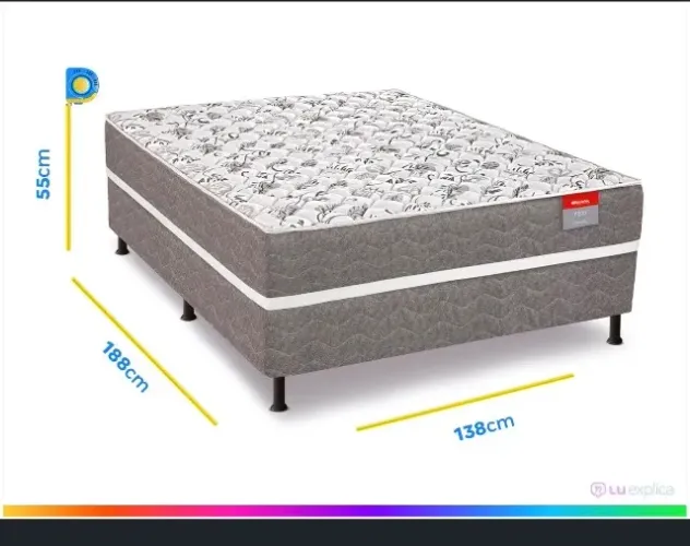 Cama de casal box 