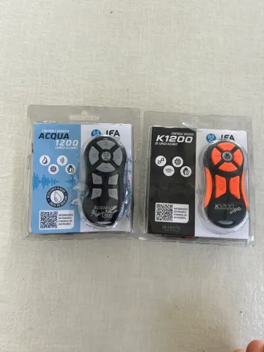Controles de som automotivo remotos 1200 metros Acqua 1200 + K1200