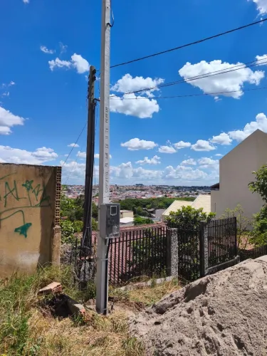 Poste com Padrão Bifásico 50 Amperes Copel Cocel 