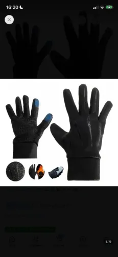 Luvas para motociclista urbano JEWVORA Touchscreen com efeito Lotus e antiderrapantes