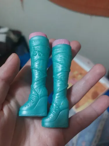 Bota Sapato Boneca Barbie Fashionista Cutie 2009 Wave 1