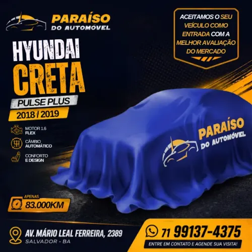 Hyundai Creta Pulse Plus 1.6 16V Flex Aut. 2019
