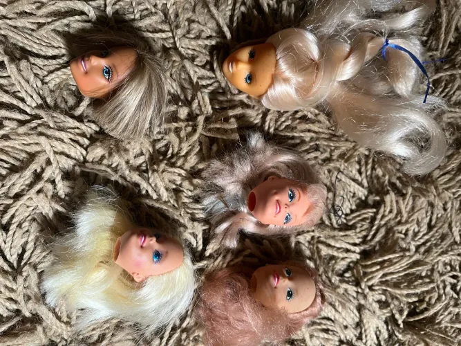Lote de cabeça mattel genéricas