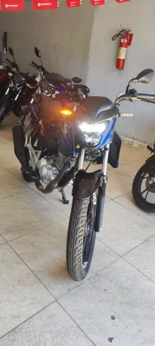 HONDA CG FAN 160 AZUL 2025 0km  Shalon veículos Cariacica 