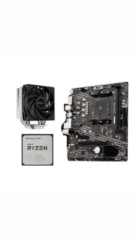 Kit Ryzen 5 3600 + A520m pro MSI + aircooler