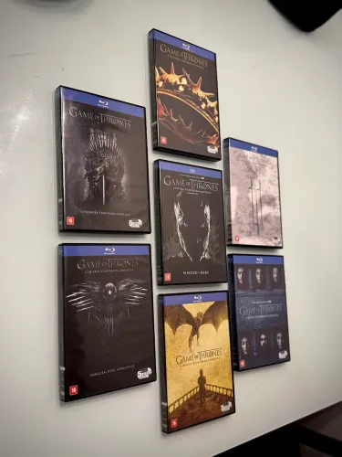 DVD Coleção Completa Game Of Thrones-7 Temporadas