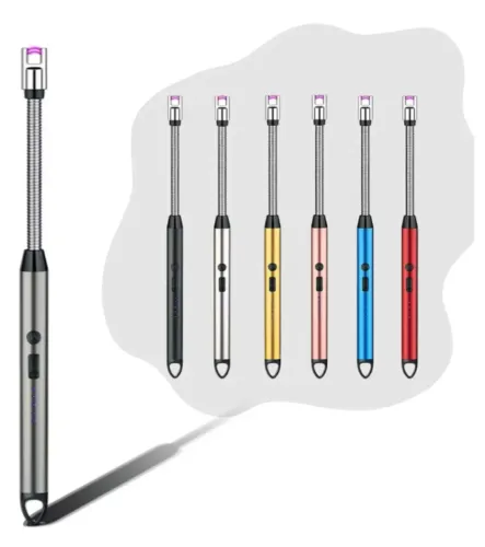 Acendedor Eletrônico Fogão Velas Flexível Recarregável Usb C