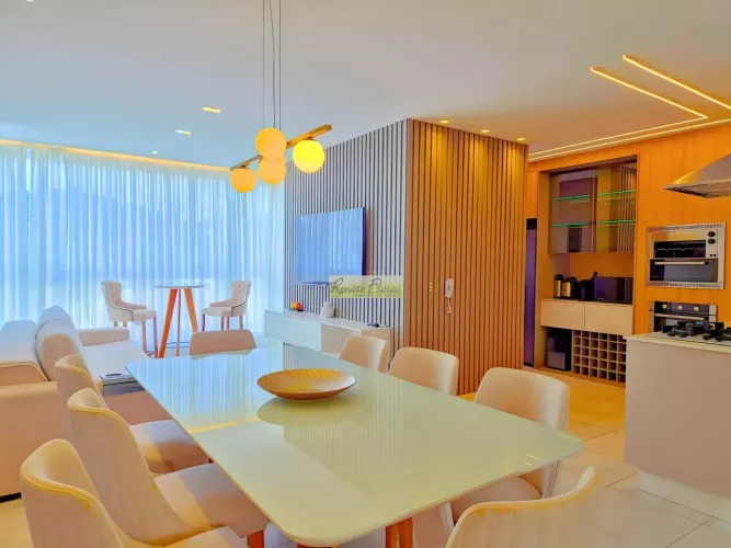 Apartamento com 2 suítes - Mobiliado