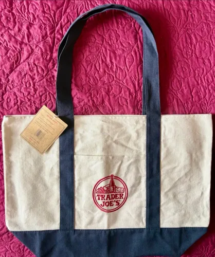 Bolsa Trader Joe's azul marinho (original com nota fiscal)