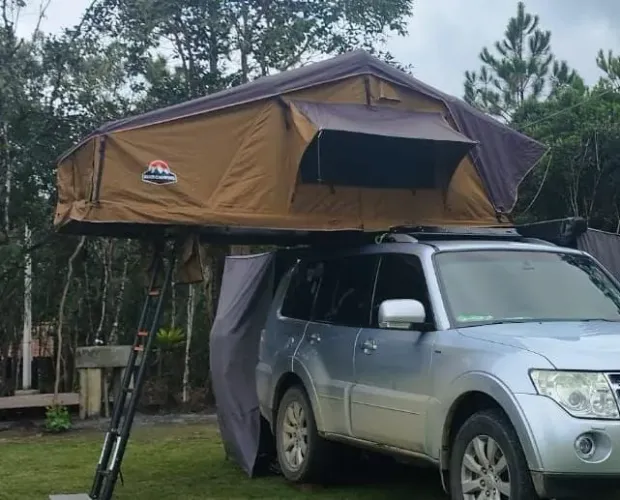 Barraca de teto Blue Camping