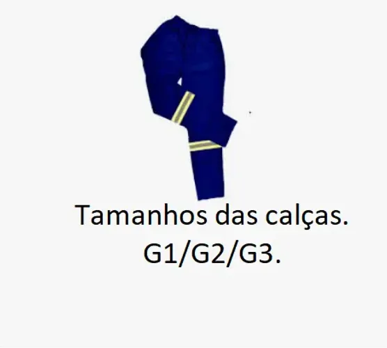 Calça uniforme profissionais.