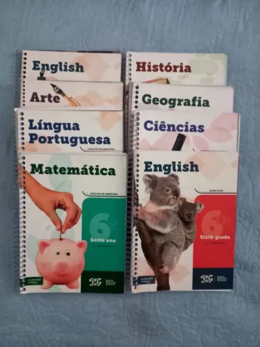 Livros Didáticos Makenzie 6° ano