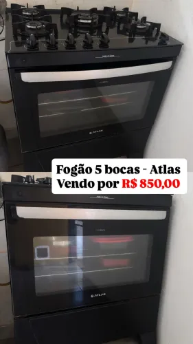 Fogão Atlas 5 bocas
