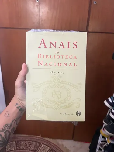 Livro Anais da Biblioteca Nacional