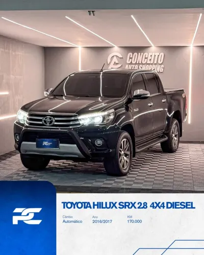 Toyota Hilux CD SRX 4X4 2.8 TDI 16V Diesel Aut. 2017