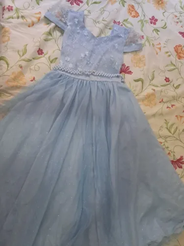 Vestido de Festa Azul Serenity infantil