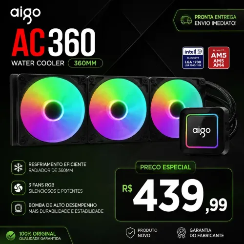Water cooler 360mm aigo