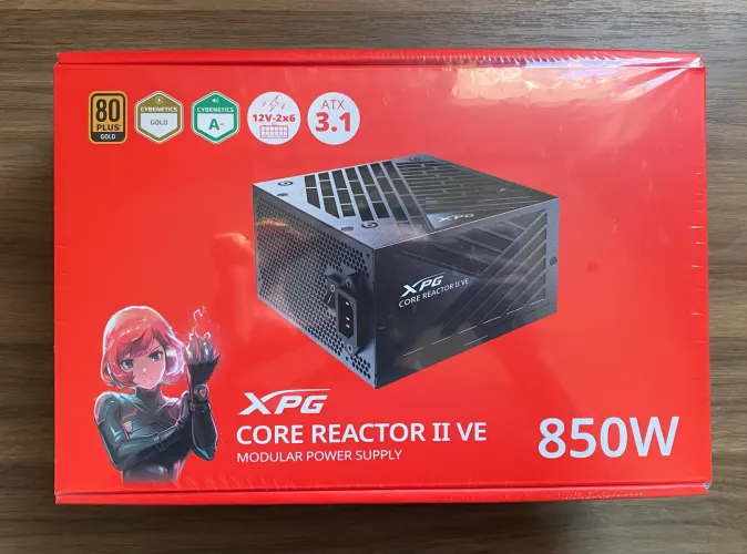 Fonte XPG Core Reactor ll VE 850w (Nova)