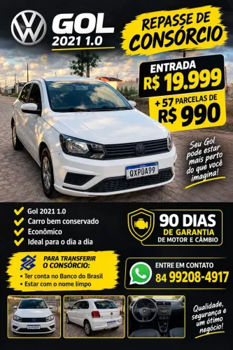 Volkswagen Gol Geração VII 1.0 12V Flex Mec. 4P 2021