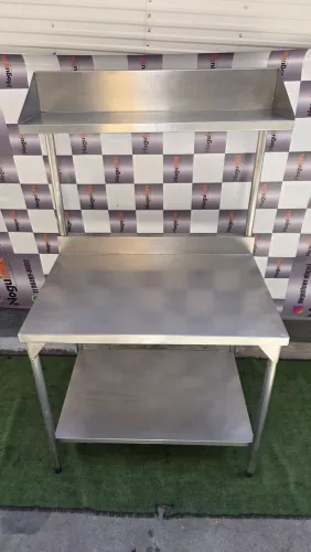 Mesa Inox bancada industrial prateleira