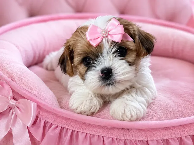 Filhotes de Lhasa apso fêmea, garanta já a sua