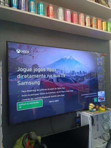 Tv Samsung 50 polegadas C/ Xbox integrado ( já está no valor mínimo)