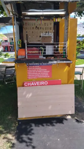 Barraca de chaveiro 
