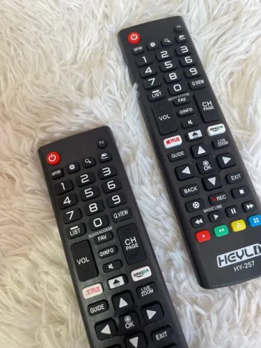 Controle TV LG smart ou LCD Pilhas e Capinha