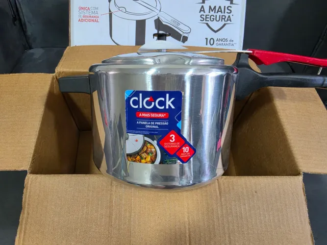 Panela de pressão 4,5L Clock NOVA!