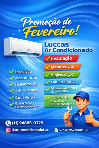 Instalação de ar-condicionado 
