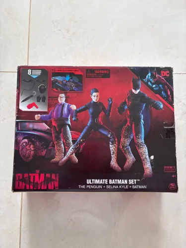Set Ultimate Batmóvel Pinguin Mulher Gato e Batman 2924