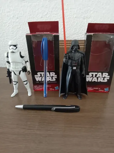 Boneco Star Wars (Darth Vaider e Stormtrooper) Hasbro