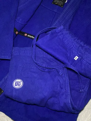 KIMONO ATAMA PROFISSIONAL AZUL - PADRÃO CBJ