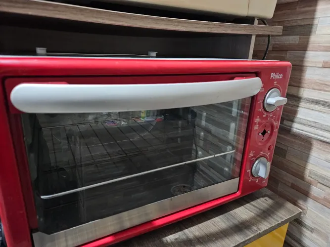 Forno Elétrico Philco Pfe36v 36l 1500w Vermelho 127v