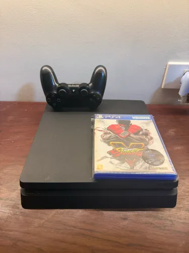 PlayStation 4 slim 500gb | parcelo | pego seu usado