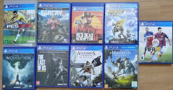 Jogos PS4/ps5 - Diversos Títulos leia a descrição