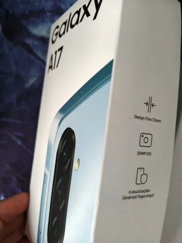 Samsung A17 NOVO Original Anatel Nacional 128GB Lacrado com N.F e Garantia.