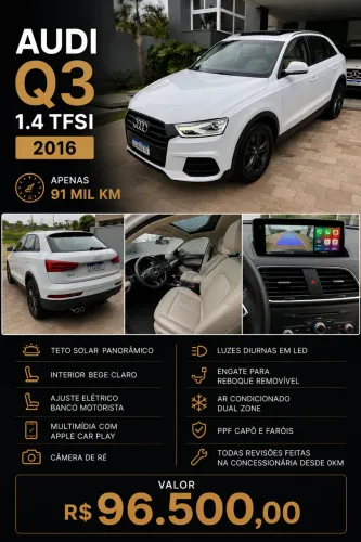 Audi Q3 1.4 TFSI/TFSI Flex S-tronic 5P 2016