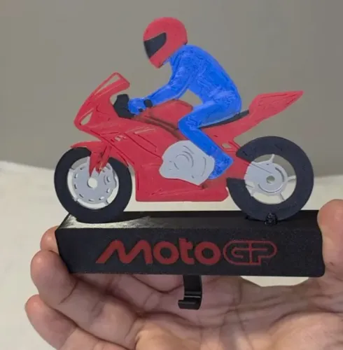 Suporte Interativo para chave - MotoGP