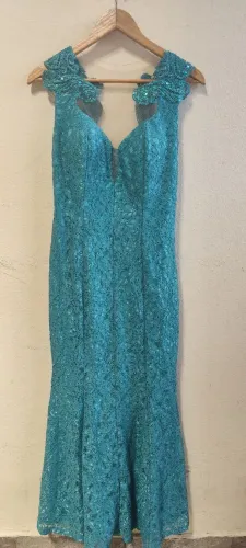 Vestido festa sereia