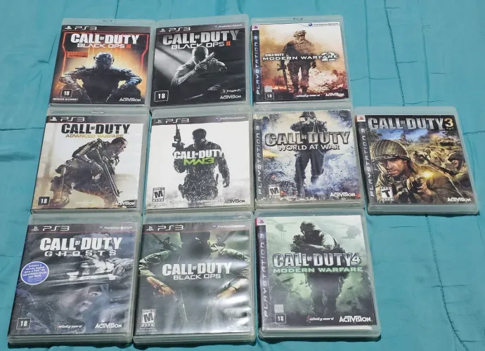 Coleção de COD de PS3