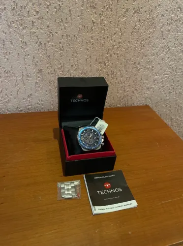 Relógio Technos Skymaster Masculino - Completo na Caixa