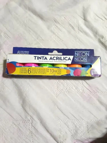 Tinta Acrílica Neon