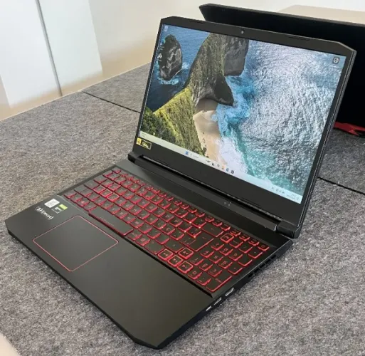 Notebook Gamer Acer Nitro 5, i5 de 10ª, 16gb de Ram, 512gb de SSD, GTX 1650