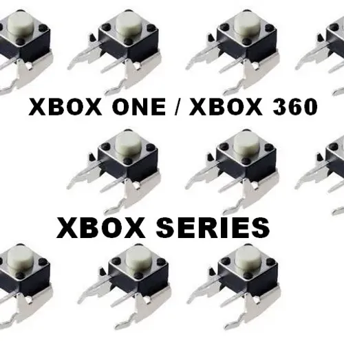 Botão Rb Lb interno Reparo Controle Xbox One Series Xbox 360 (Novo) Shoulders Microsoft