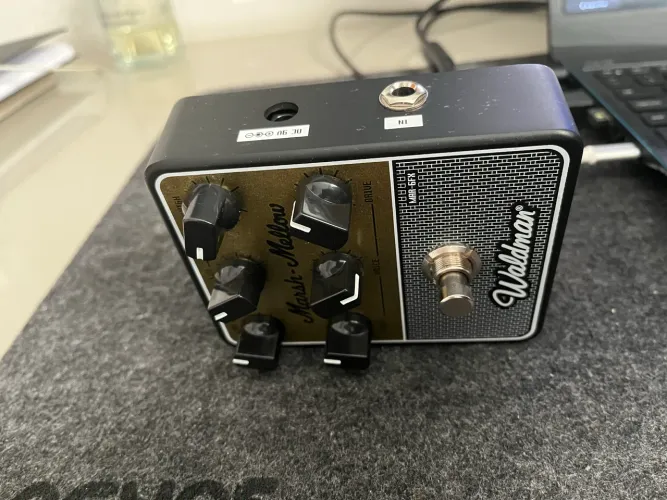 Pedal Waldman Distortion Marsh Mellow - Estado de Novo!