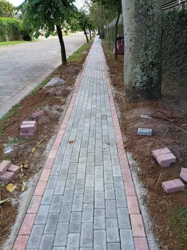Trabalho com instalação de bloquete e Mini guia 