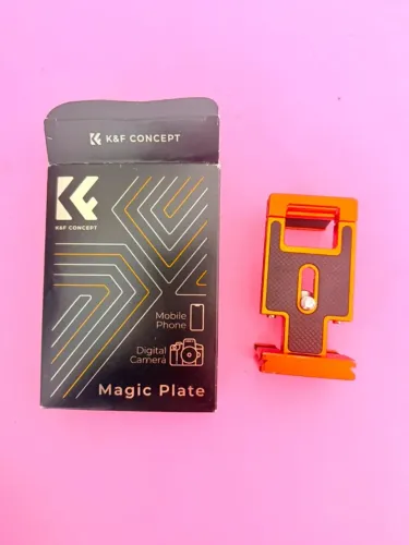 Placa De Liberação Rápida De Alumínio K&f Smartphone Câmera