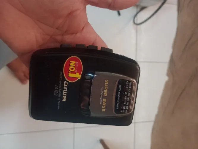 Walkemem Aiwa funcionando